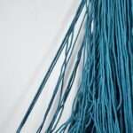 macrame brided Cotton cord Teal-2