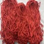 macrame brided pera cord orange-2